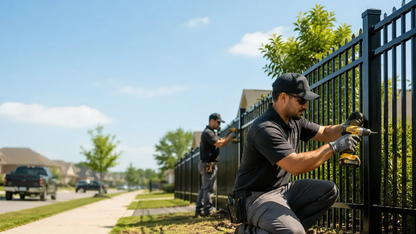 Metal Fence Installation in Bluffton, MN